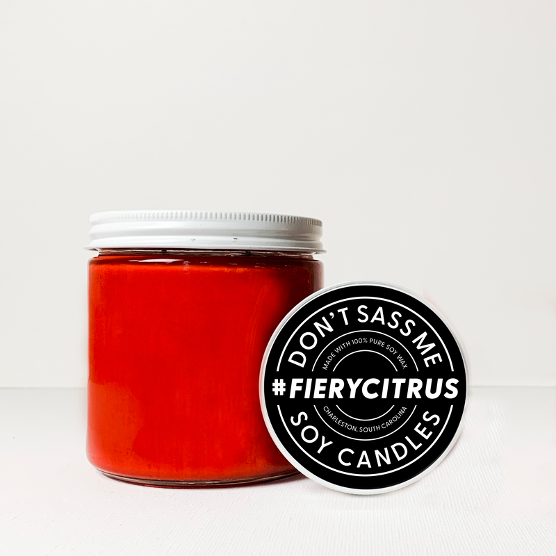 FIERY CITRUS Soy Candle