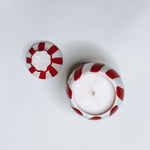 Peppermint Swirl Soy Candle