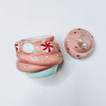 Swirly Christmas Cupcake Soy Candle