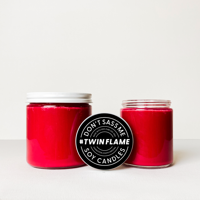 TWIN FLAME Soy Candle