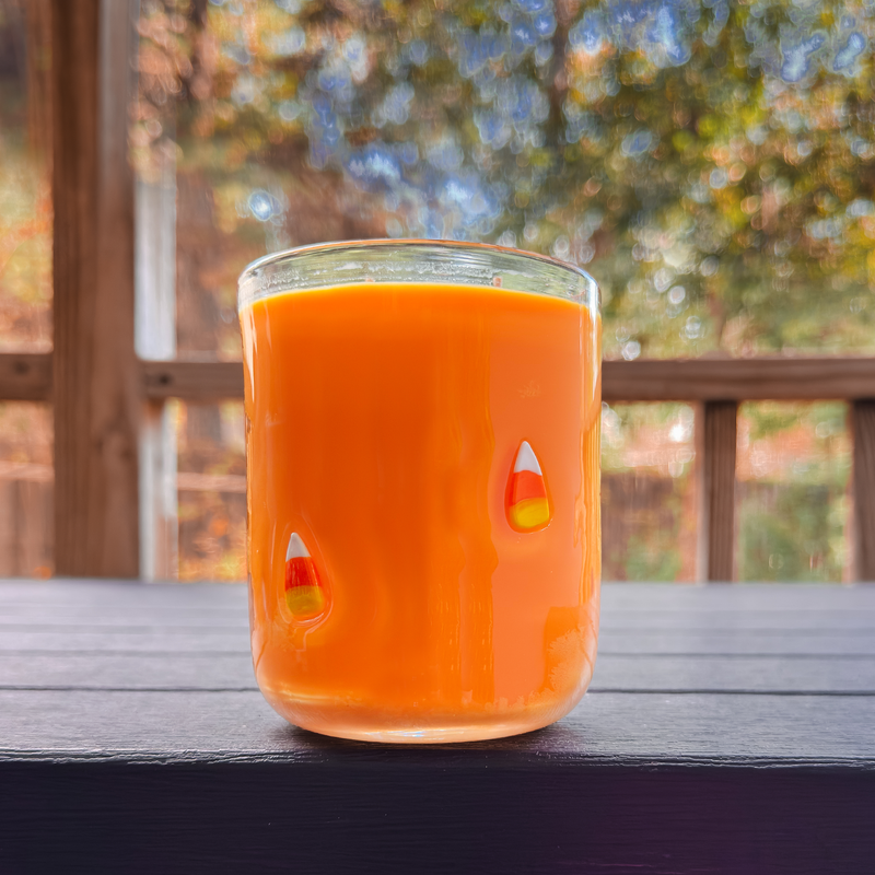 Icon Glass Soy Candle - Candy Corn