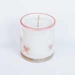 Icon Glass Soy Candle - Pink Bows