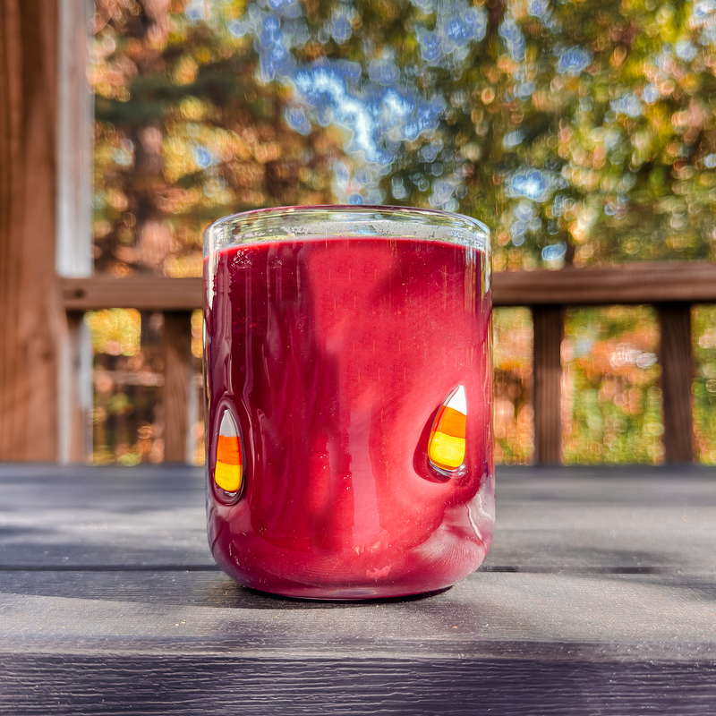 Icon Glass Soy Candle - Candy Corn