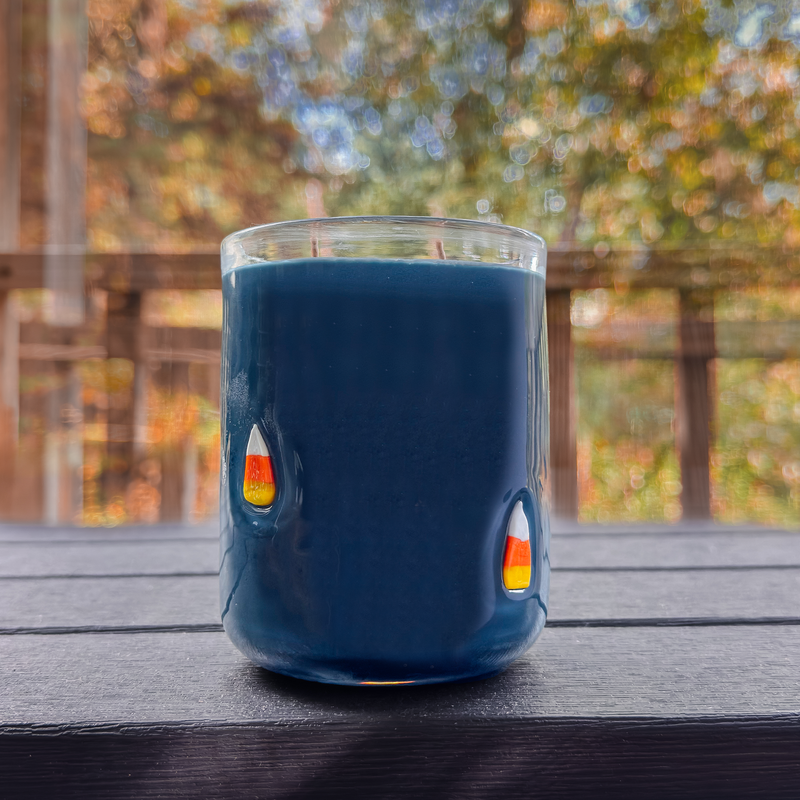 Icon Glass Soy Candle - Candy Corn