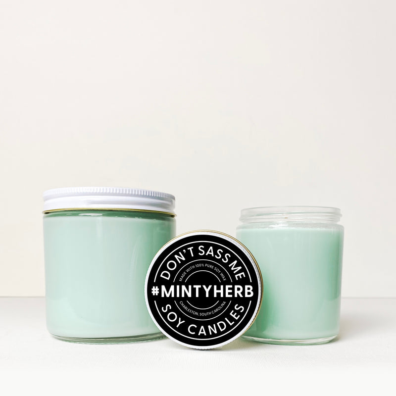 MINTY HERB Soy Candle