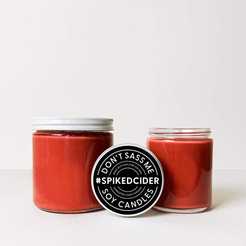 SPIKED CIDER Soy Candle