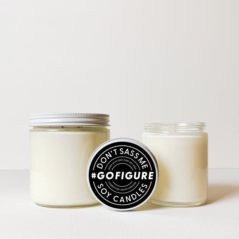 GO FIGURE Soy Candle